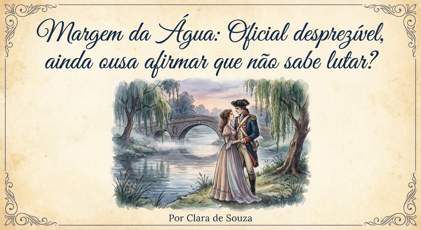 Margem da Água: Oficial desprezível, ainda ousa afirmar que não sabe lutar?